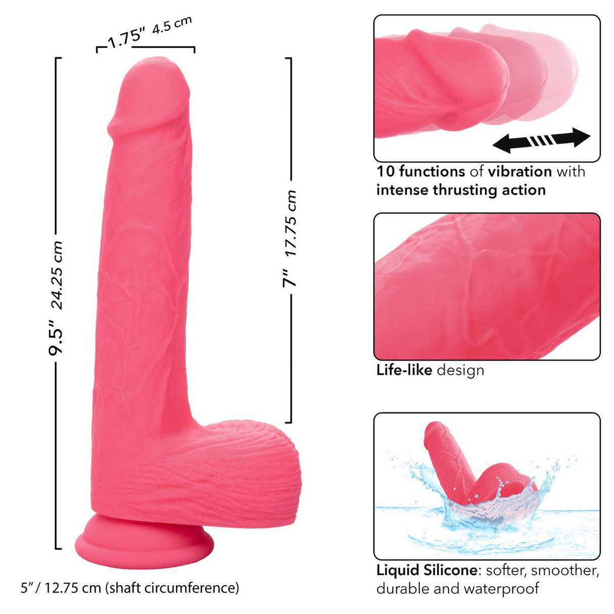 STUDS Rumbling & Thrusting 7"-Pink
