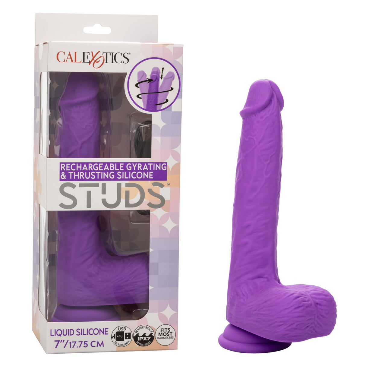 STUDS Gyrating & Thrusting 7"-Purple