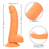 STUDS Neon Silicone 6" - Orange