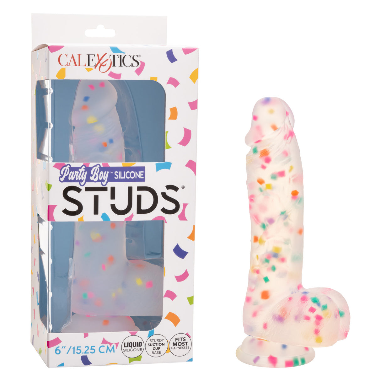 Party Boy Silicone Studs 6"