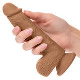 Silicone Stud Dual Density - Brown 5"