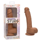 Silicone Stud Dual Density - Brown 6.25"