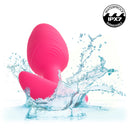 Cheeky Glow In The Dark Vibrating Plug-Pink