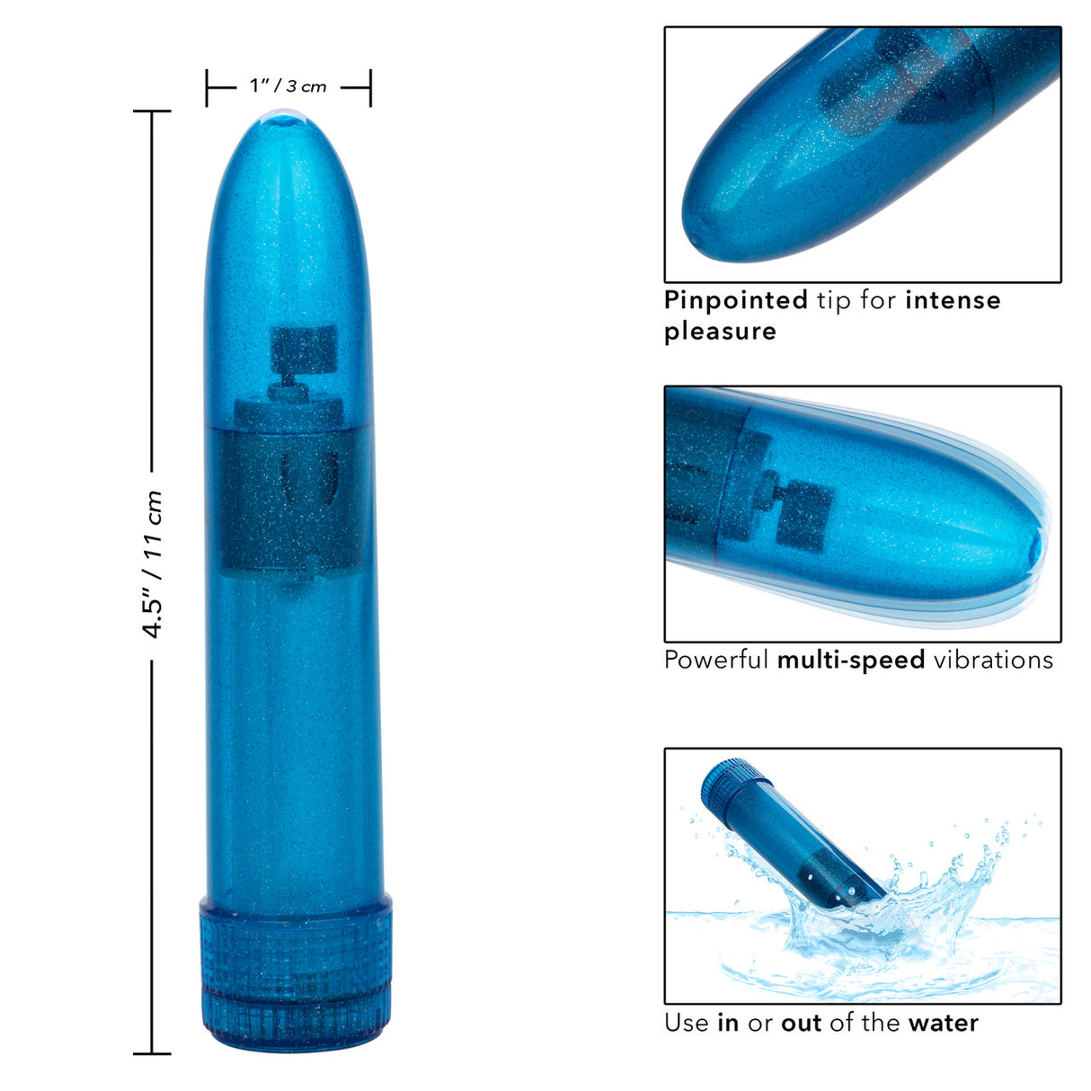 Shane's World Sparkle Vibe Blue