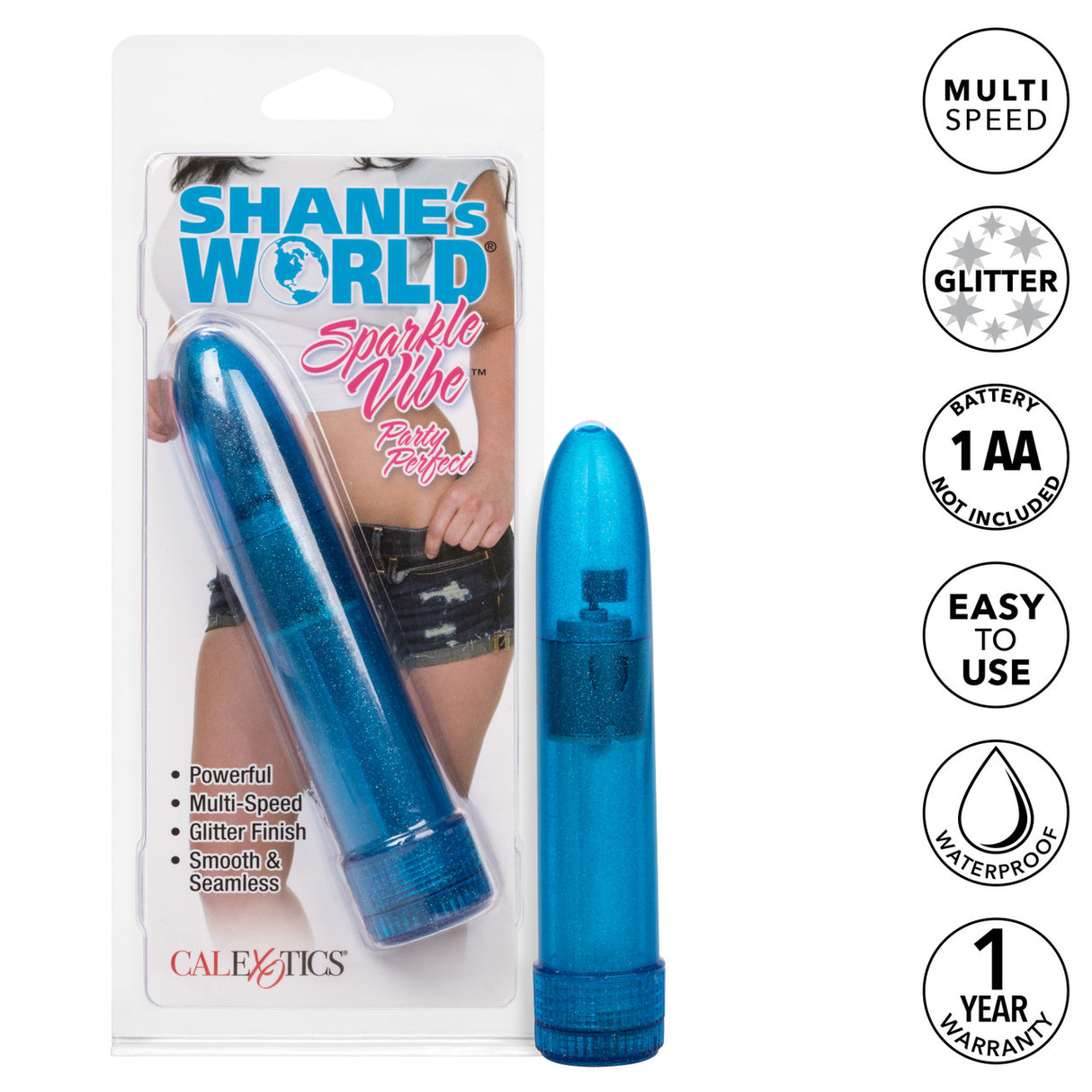 Shane's World Sparkle Vibe Blue