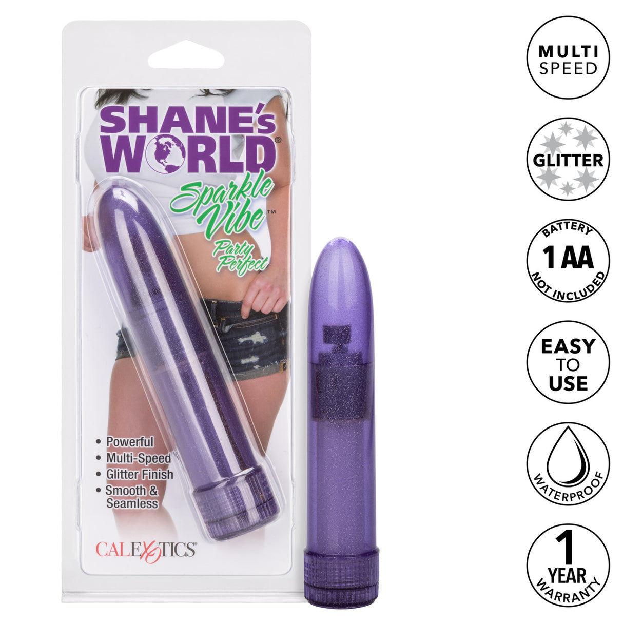 Shane's World Sparkle Vibe Purple