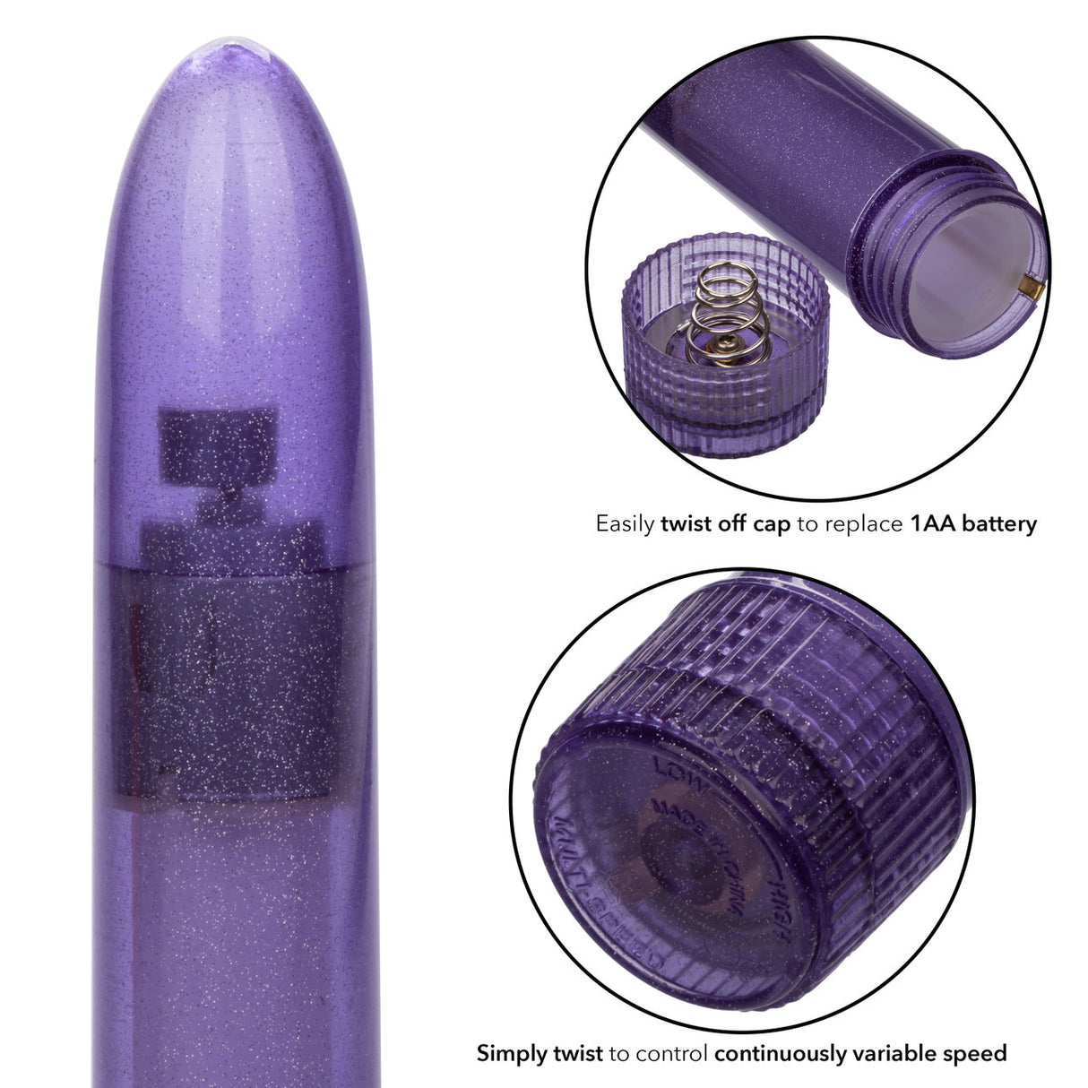 Shane's World Sparkle Vibe Purple