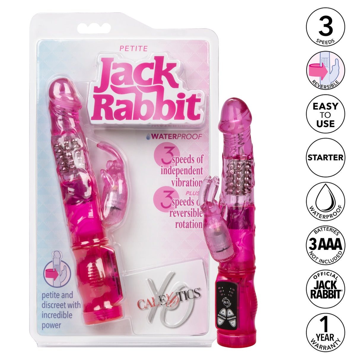 Petite Jack Rabbit Pink