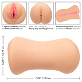 Stroke It Dual Entry - White