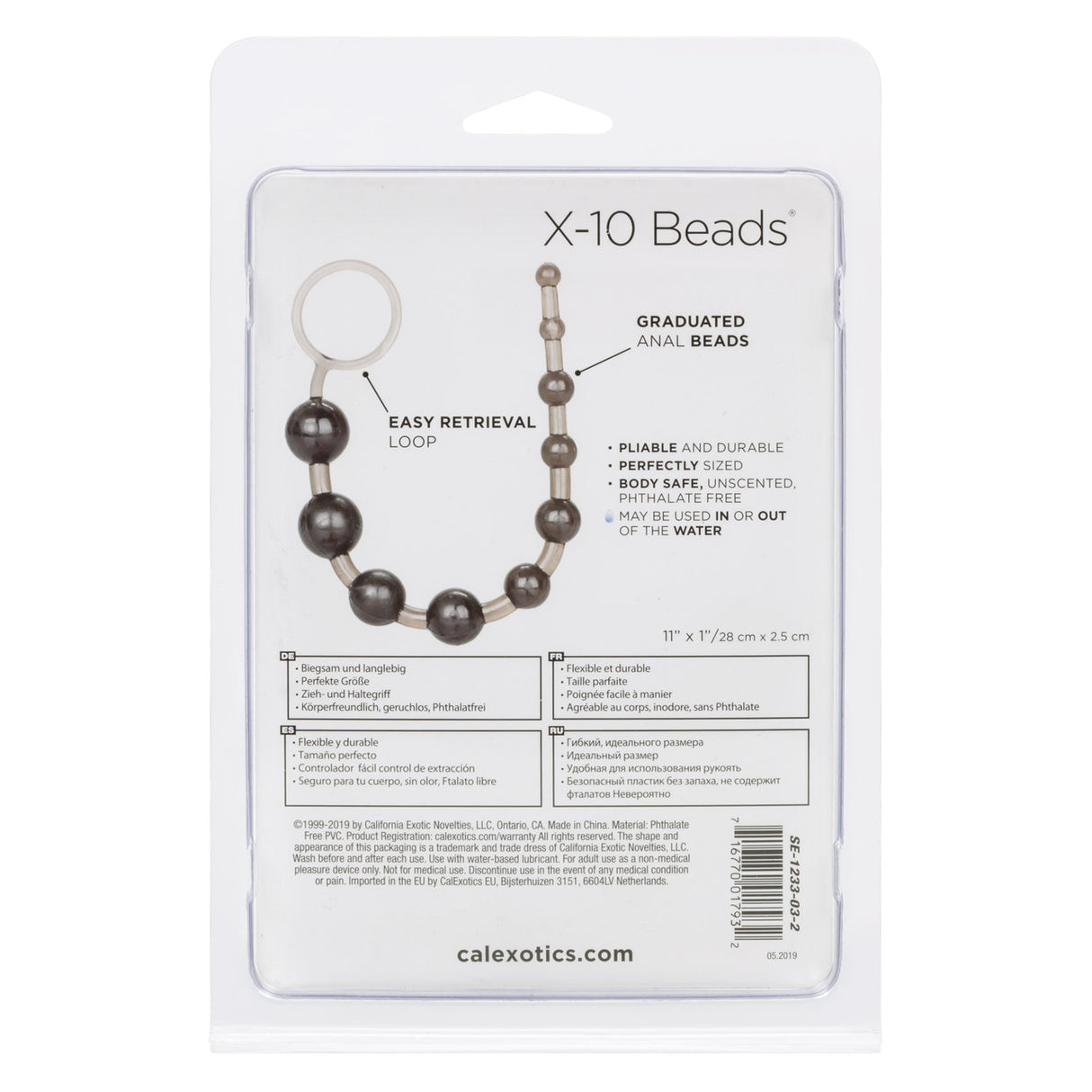X-10 Beads-Black