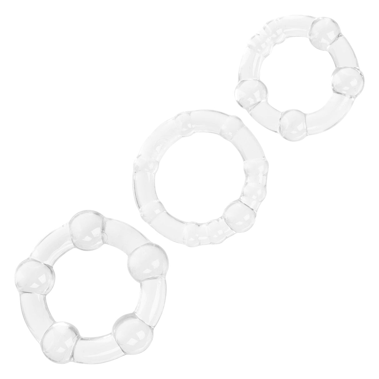 Silicone Island Rings Clear