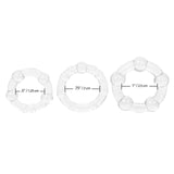 Silicone Island Rings Clear