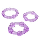 Silicone Island Rings Purple
