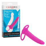 Silicone Love Rider Dual Penetrator Pink