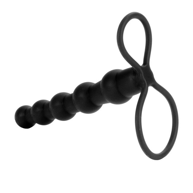 Silicone Love Rider Dual Penetrator Black