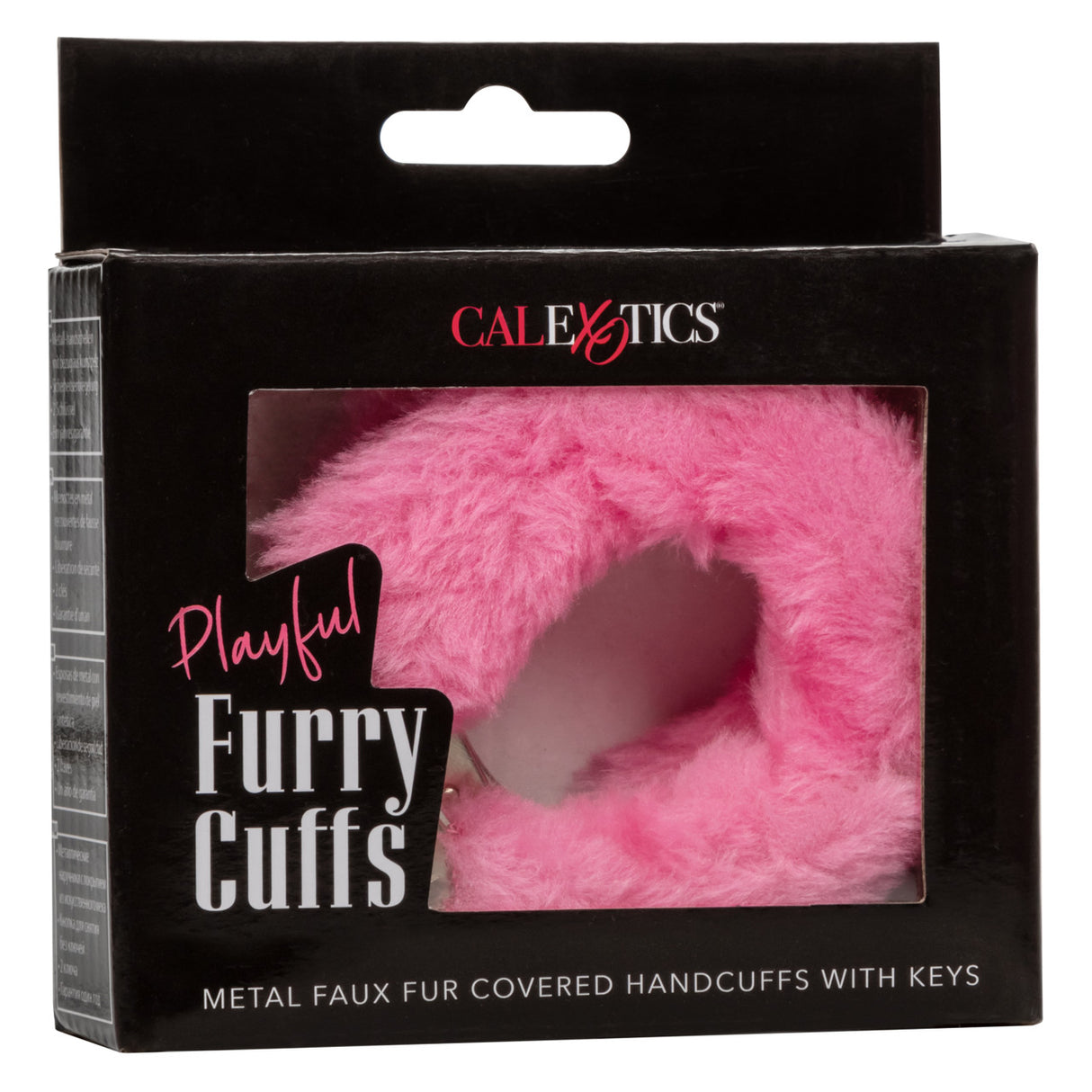 Playful Furry Cuffs-Pink