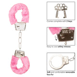 Playful Furry Cuffs-Pink