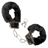 Playful Furry Cuffs-Black