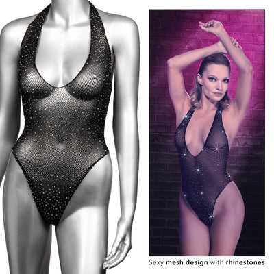 RADIANCE Deep V Bodysuit One Size