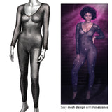 RADIANCE Crotchless Bodysuit One Size