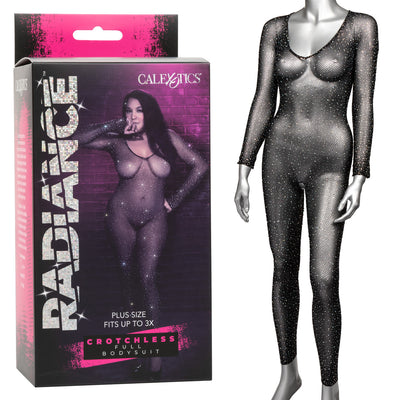 RADIANCE Crotchless Bodysuit Queen Size