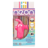 Neon Vibes-Kissing Bunny