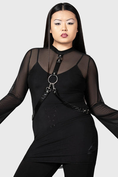 Sheer Bondage Dress XXL