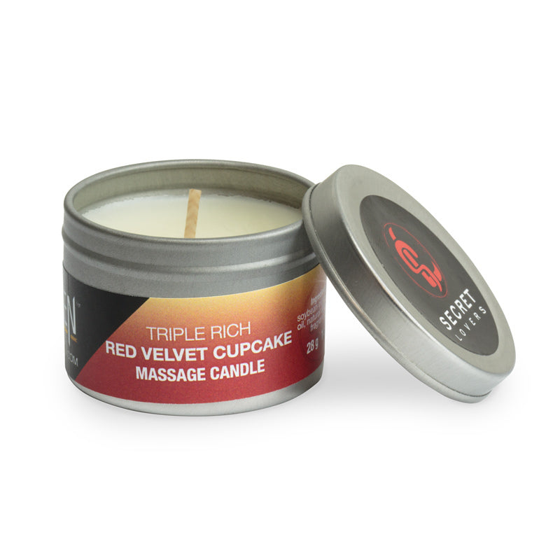 Secret Lovers Massage Candle-Red Velvet Cupcake