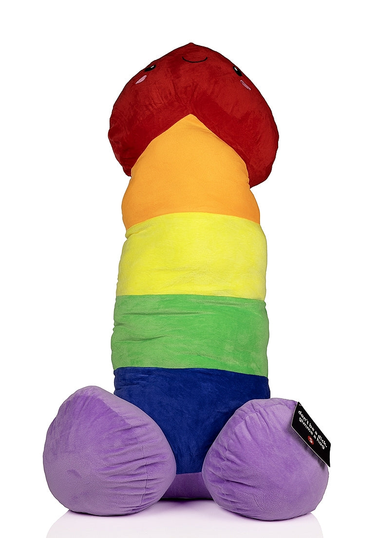 Plush: Penis Rainbow - Large Slim