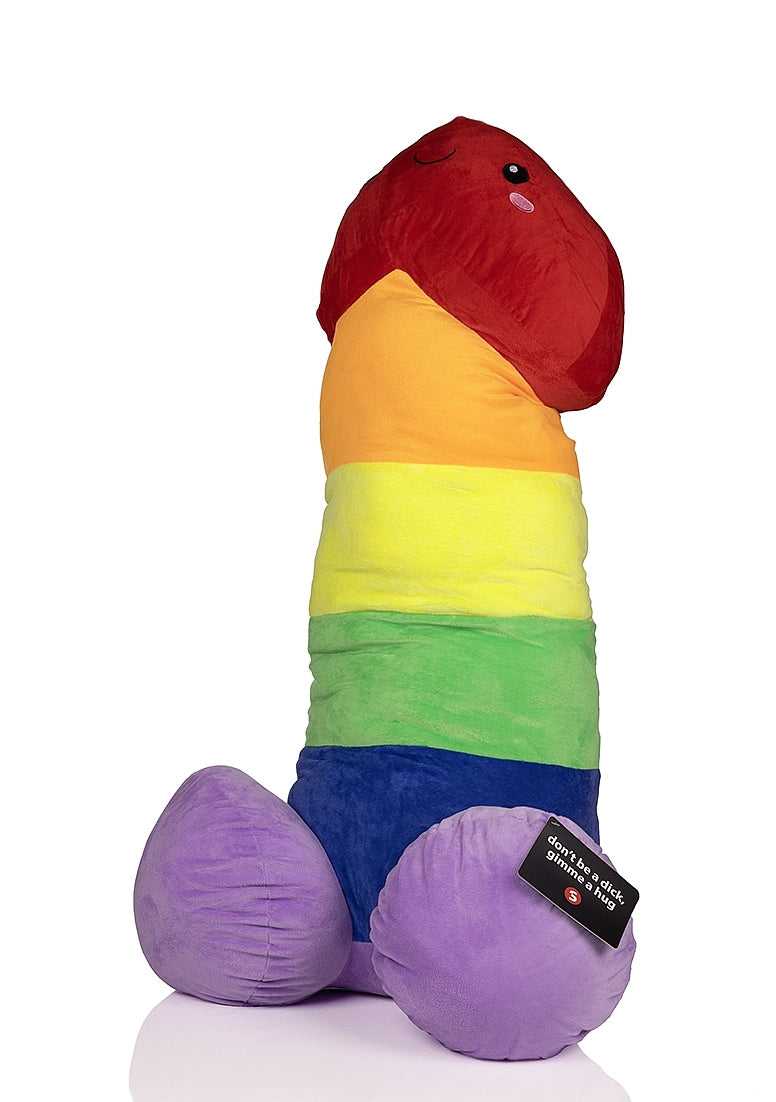 Plush: Penis Rainbow - Large Slim