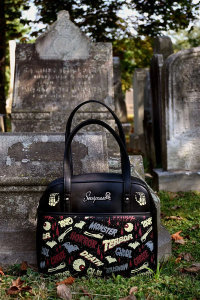 Purse: Sourpuss Oh the Horror Bowler