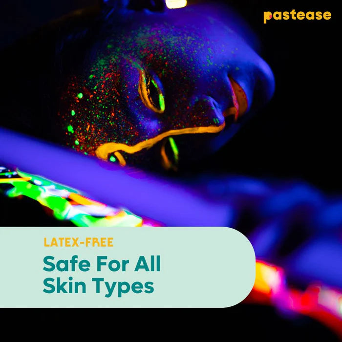 Pasties: Black Glitter Star Web