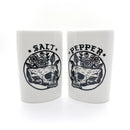 Sourpuss Floral Skull Salt & Pepper Shakers