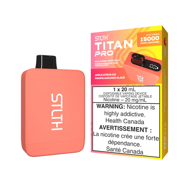 STLTH Titan Pro 15K- Apple Citrus Ice