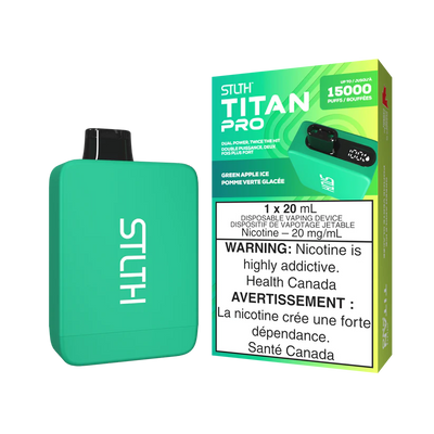 STLTH Titan Pro 15K- Green Apple Ice