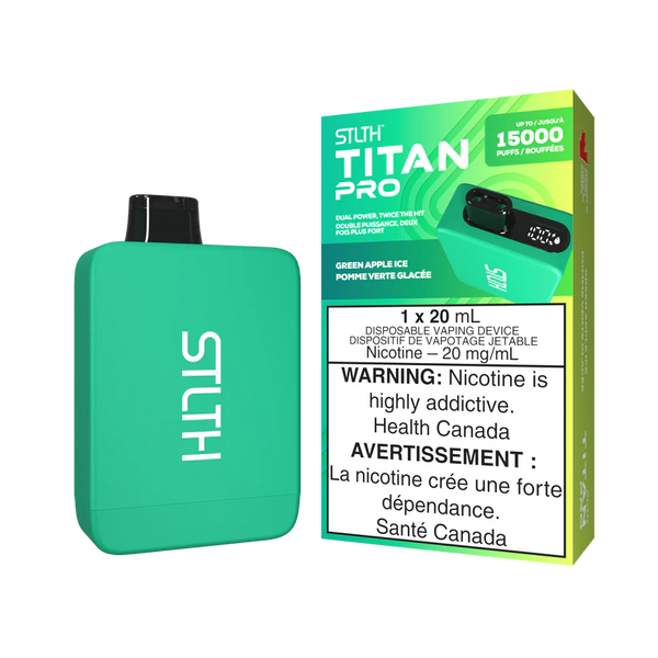 STLTH Titan Pro 15K- Green Apple Ice