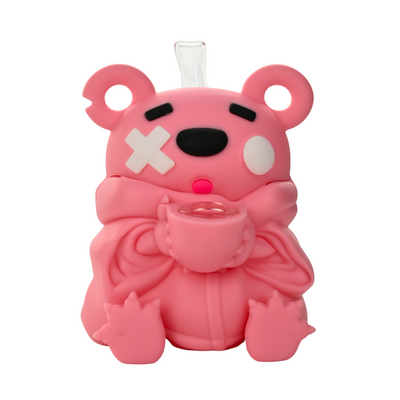 5" Scarbear Silicone Bong Assorted Colours