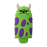 3" Dot Monster Silicone Pipe- Assorted Colours