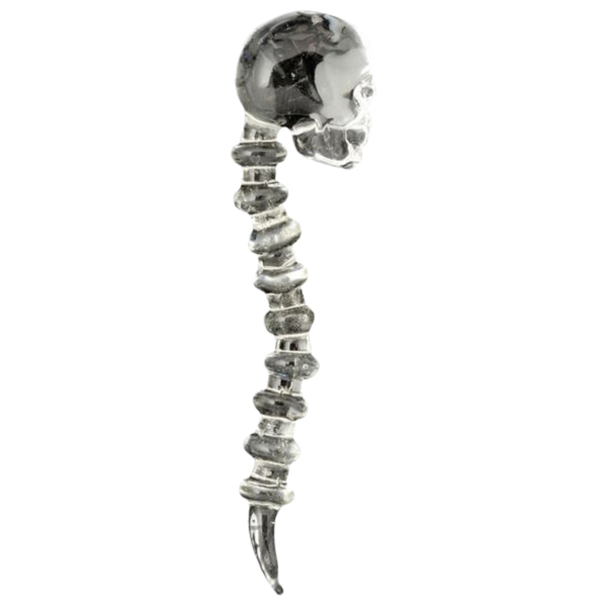 Red Eye Glass: Skeleton Dabber (Clear)