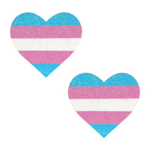 Pasties: Trans Pride Heart