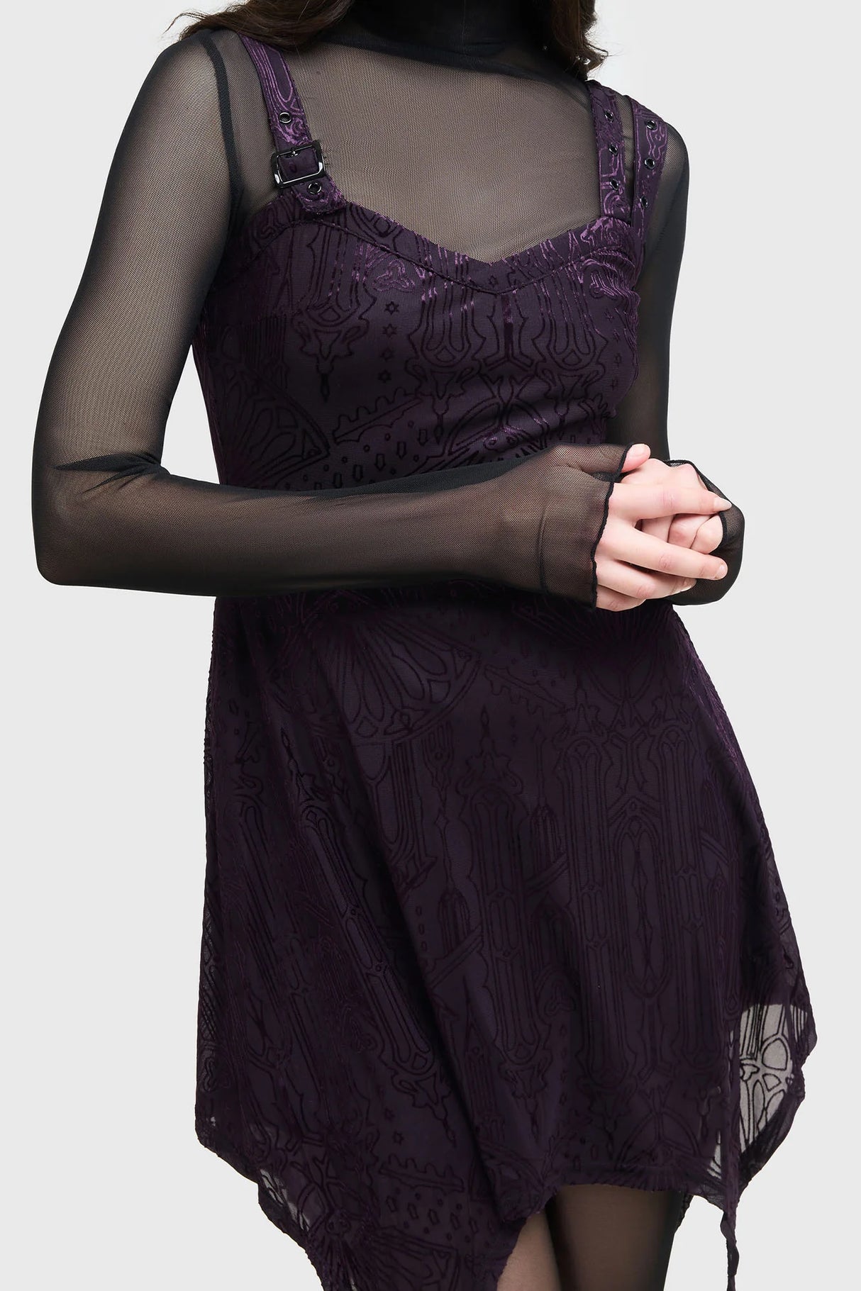 Valrithia Dress- Purple