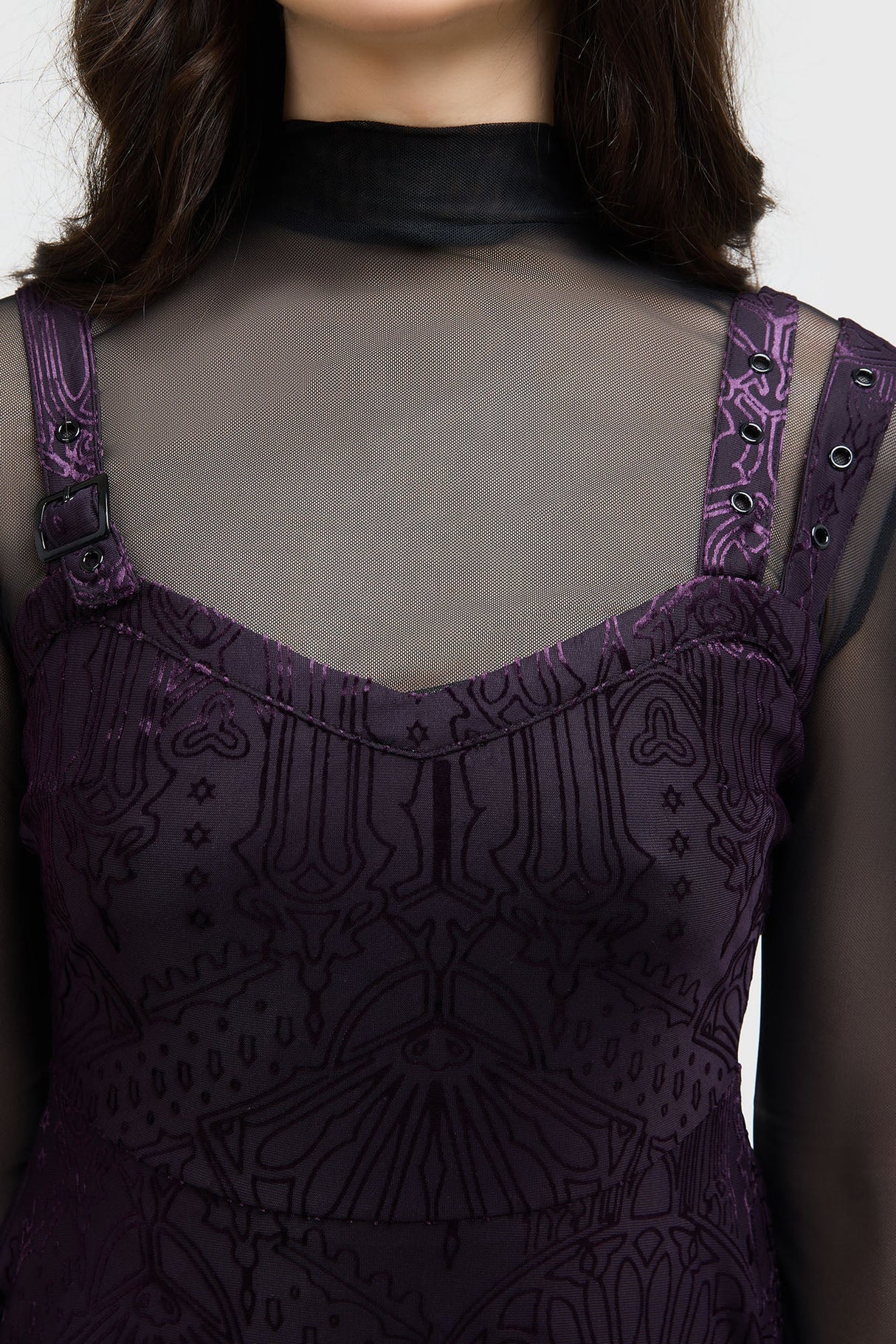 Valrithia Dress- Purple