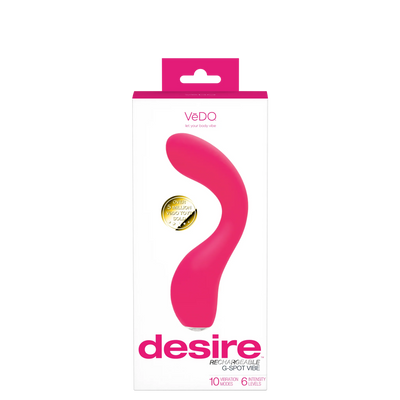 VEDO Desire Rechargeable GSpot-Pink