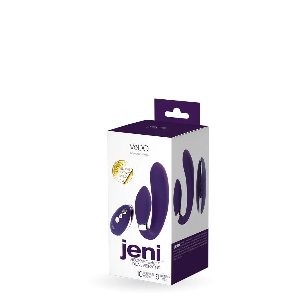 Jeni C Shaped Dual Vibe-Purple