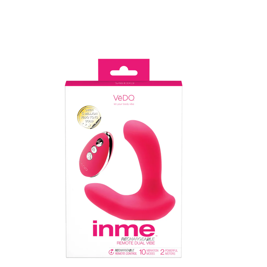 INME Rechargeable Dual Vibe-Pink