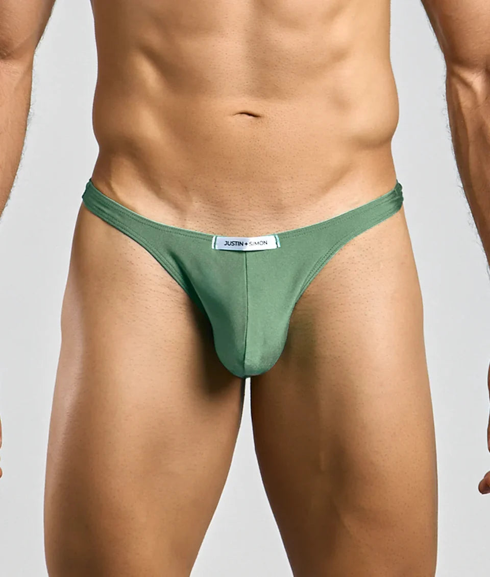 Justin & Simon Classic Tanga- New Green
