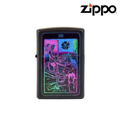 Lighter: ZIPPO Black Tarot