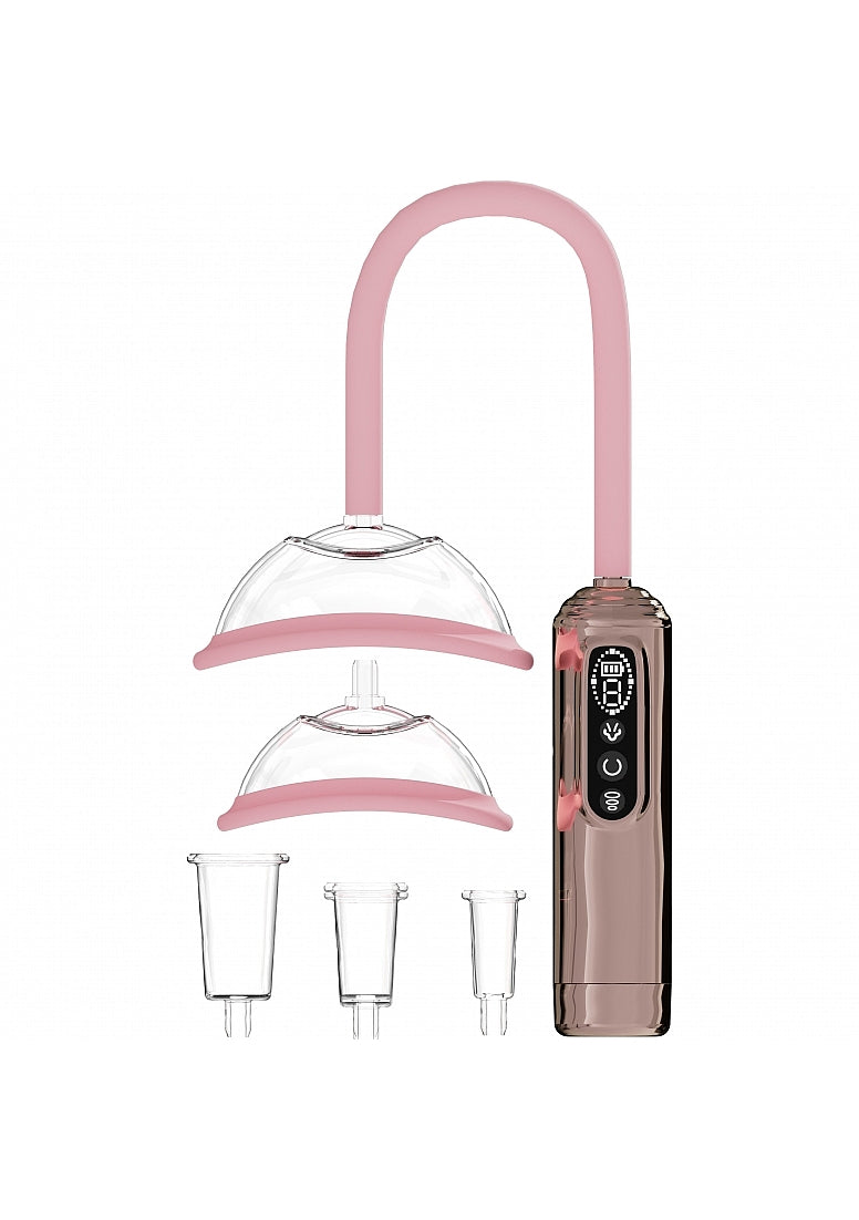 PUMPED Auto Vulva Set - Rose Gold