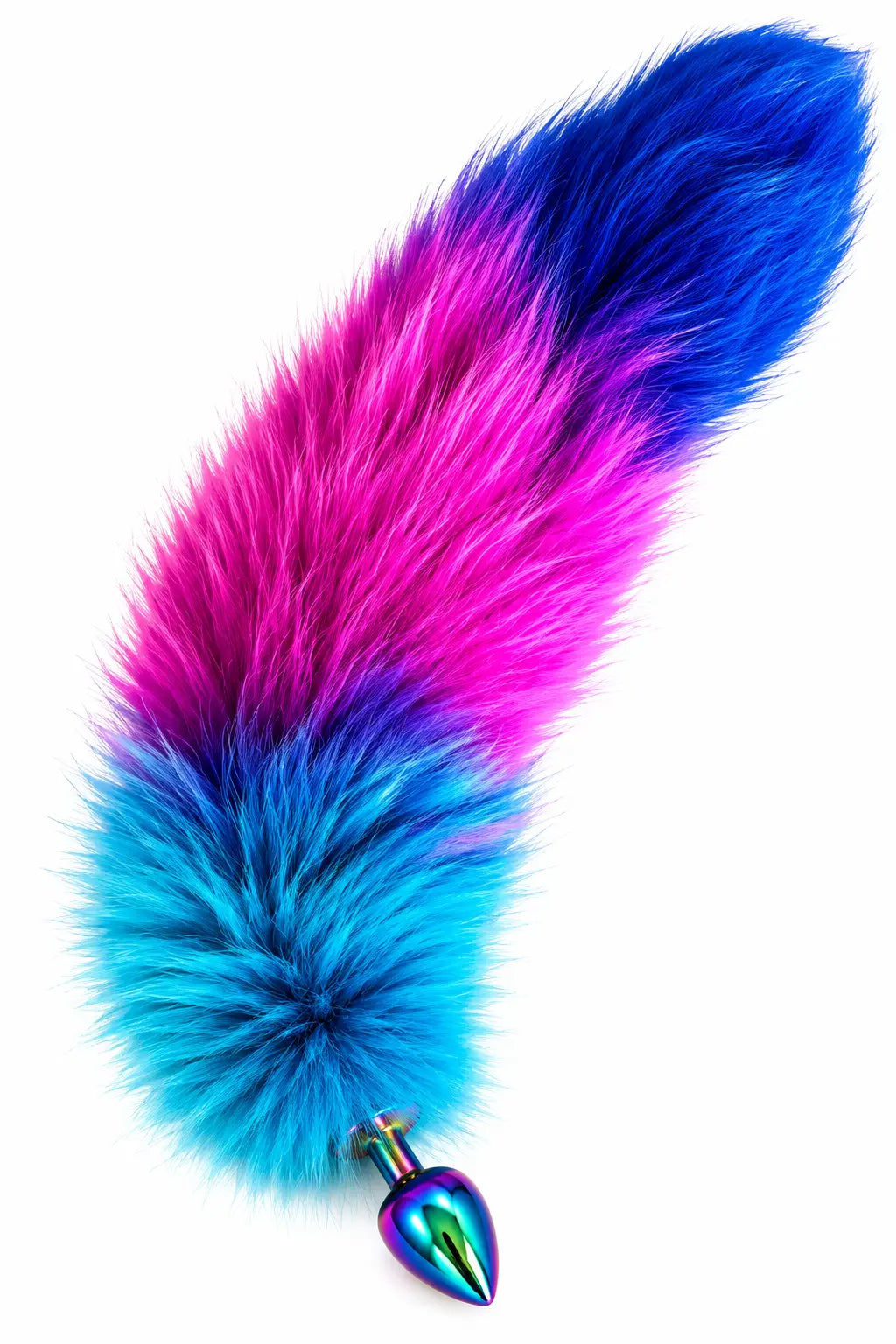 Fox Tail - Small - Aurora Mermaid