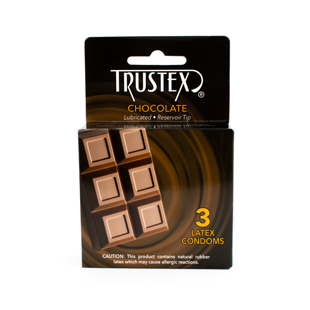 Trustex Flavored 3pk-Chocolate